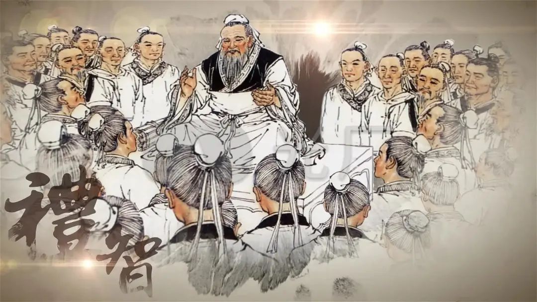 孔子跟学生说一年只有三季,说完打开掌心,学生看后恍然大悟