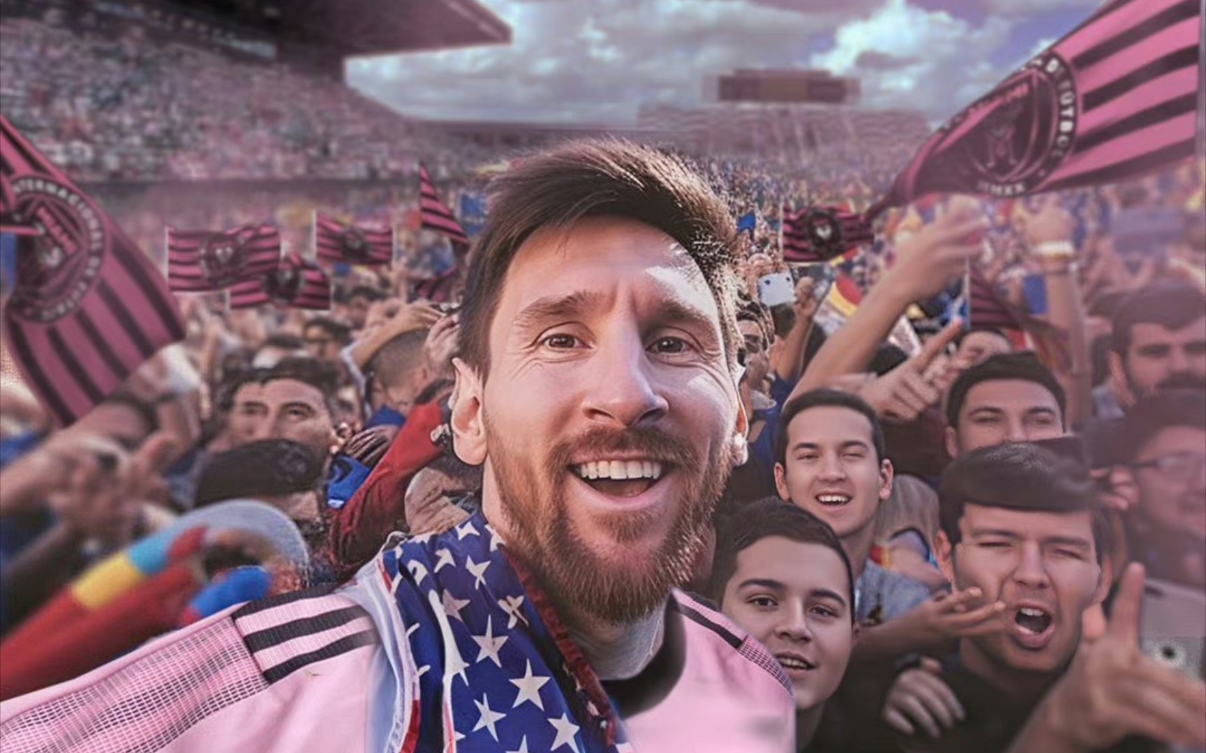 梅西冲击美职联第一冠,6场9球甩开c罗,无愧球王之名!