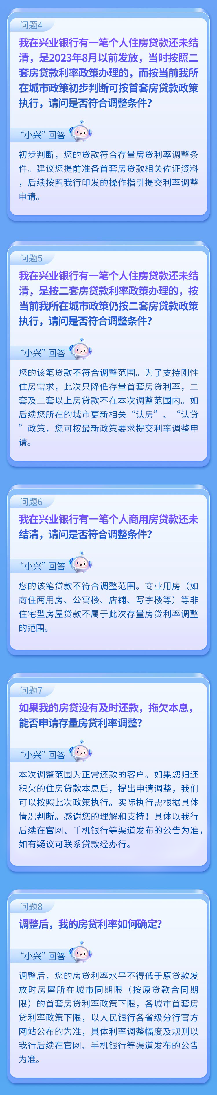 兴业银行存量房贷款利率怎么调整?来看最新解读